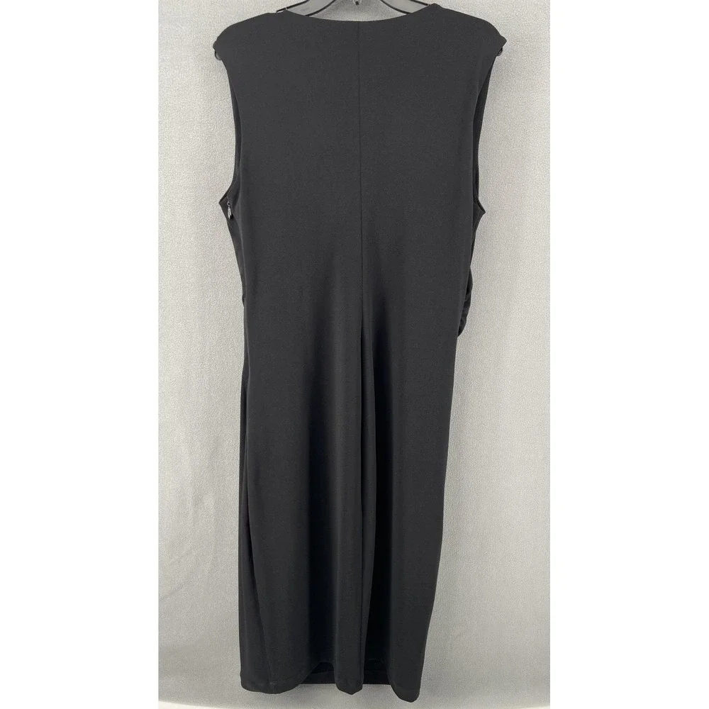 Honeylove Dress Womens 2X InnerPower Ruched Tummy Control  Stretch Minimalist